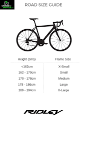 21 Factual Ridley Road Bike Sizing Chart