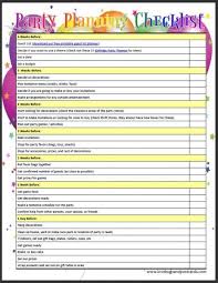 How To Plan A Party Guide Free Printable Party Planning Checklist