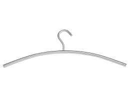 Basic Stainless Steel Clothes Hanger By
