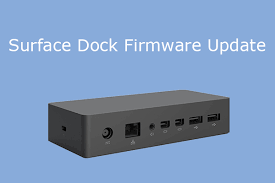 how to update surface dock 2 firmware