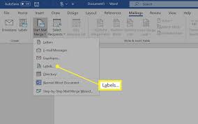 how to print labels from excel
