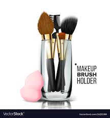 makeup brush holder gl cup royalty