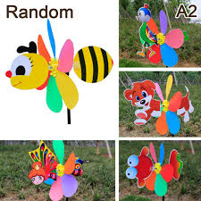 New 3d Large Animal Bee Windmill