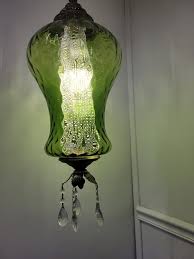 Swag Lamp Plug In Vintage Hanging Light