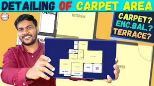 how to calculate carpet area
