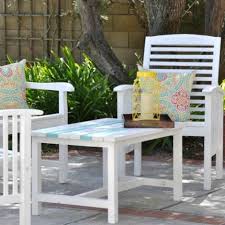 how to paint outdoor wood furniture