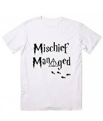 Harry potter book covers free printables. Mischief Managed Harry Potter Quotes T Shirt Funny T Shirts For Women And Men
