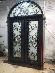China Wrought Iron Door