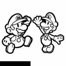All mario characters coloring pages are a fun way for kids of all ages to develop creativity focus motor skills and color recognition. Mario Bros Free Printable Coloring Pages For Kids