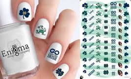 miami dolphins nail decals set of 50