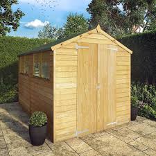 Mercia Overlap Apex Shed 10 X 6