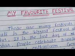 my favourite festival diwali english