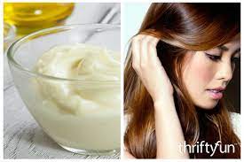 using mayonnaise in your hair thriftyfun