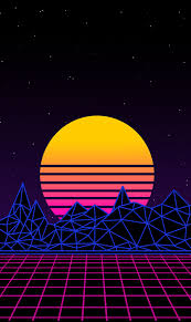 More updated and looks more human. Cool Retro Sunset Wallpapers Wallpaper Cave