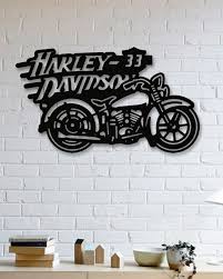 Harley Davidson Metal Wall Art