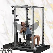 bharat fitness power squat rack with