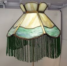 Arts And Crafts Slag Glass Lamp Shade
