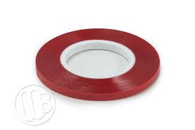 1 8 Inch X 324 Inches Vinyl Chart Tape Red