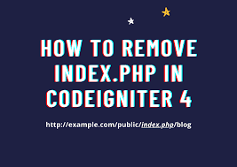 how to remove public index php url in