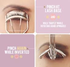 Image result for how to use eyelash curler