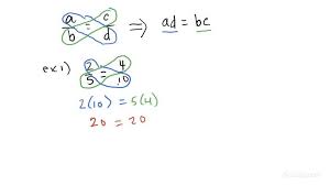 How To Cross Multiply Fractions