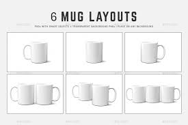 11 Oz Full Wrap Mug Mockup Templates