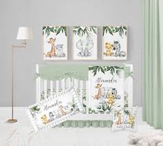 Safari Crib Bedding Set Baby Boy Crib