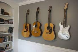 diy wall mount guitar holder house