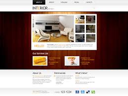 Free Website Template Clean Style Interior