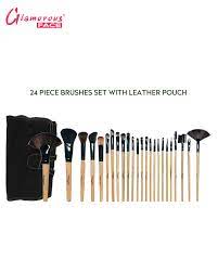 glamorous face 24 piece leather