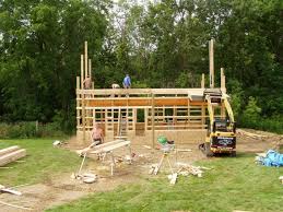 Michigan Loft Barn Construction