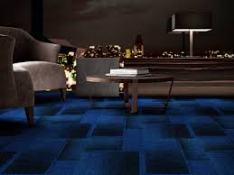 cutting edge blue carpet tiles