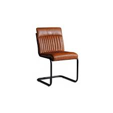 Solid Acacia Leather Dining Chairs
