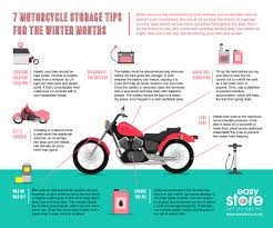 motorcycle storage tips infographic