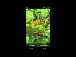 3d deer nature live wallpaper apps on