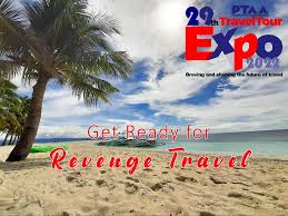 book your revenge travel at two expos