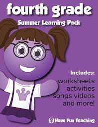fourth grade summer learning pack