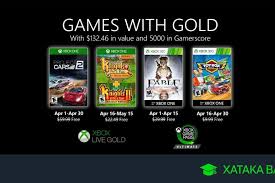 ¡compra con seguridad en ebay! Juegos De Xbox Gold Gratis Para Xbox One Y 360 De Abril 2020