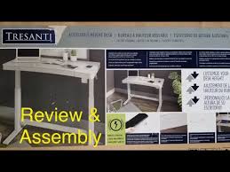 tresanti adjule high desk unboxing