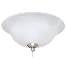 Ceiling fan lamp cover pc resin lumiplas ld7000fb. Bowl Ceiling Fan Light Kits Ceiling Fan Parts The Home Depot