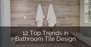 12 top trends in bathroom tile design