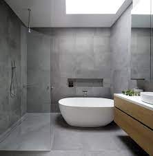 Bathroom Open Showers Porcelain Tile