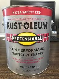 Red Oil Based Protective Enamel Paint