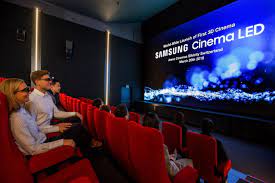 Cinema cafe is proud to partner with the national association of theater owners and over 355 movie theater companies to be #cinemasafe! Samsung Debuts World S First 3d Cinema Led Screen Theater In Switzerland Samsung Global Newsroom