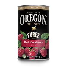 red raspberry puree 49 oz oregon