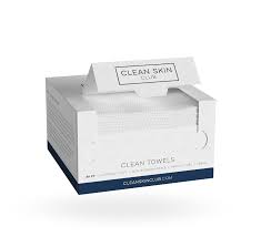 clean towels organic disposable face