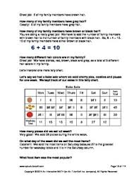 2nd Grade Tables Charts And Graphs Lessons Worksheets Solution Manuals
