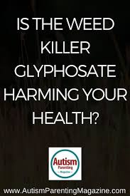 Is The Weed Killer Glyphosate Harming Your Health Autism