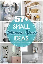 57 gorgeous small bathroom decor ideas
