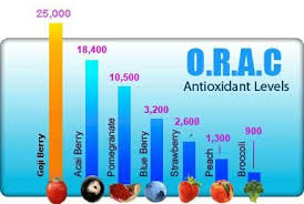 Orac Chart Antioxidant Levels Goji Berry Recipes